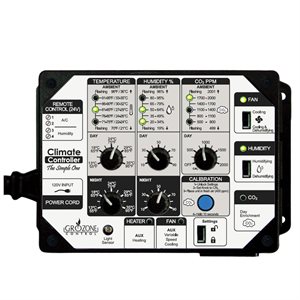 GROZONE SCC1 CLIMATE CONTROLLER T°, RH AND CO2 (1)