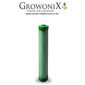 GROWONIX 2.5'' X 20'' GREEN COCO CARBON FILTER (1)