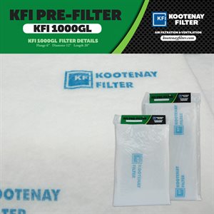 KOOTENAY PRE-FILTER KFI 1000GL 6''x20'' (1)